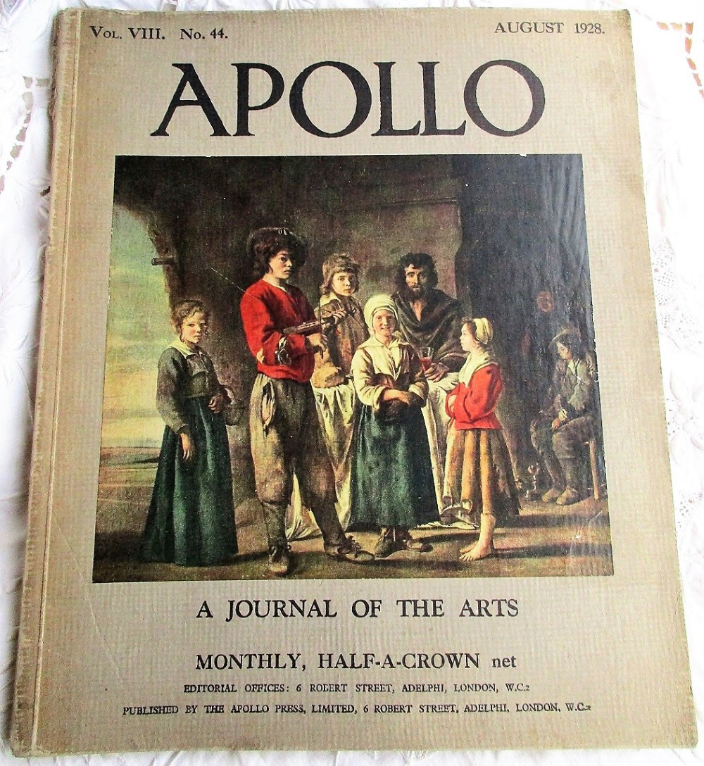 apollo vol viii no 44 august 1928