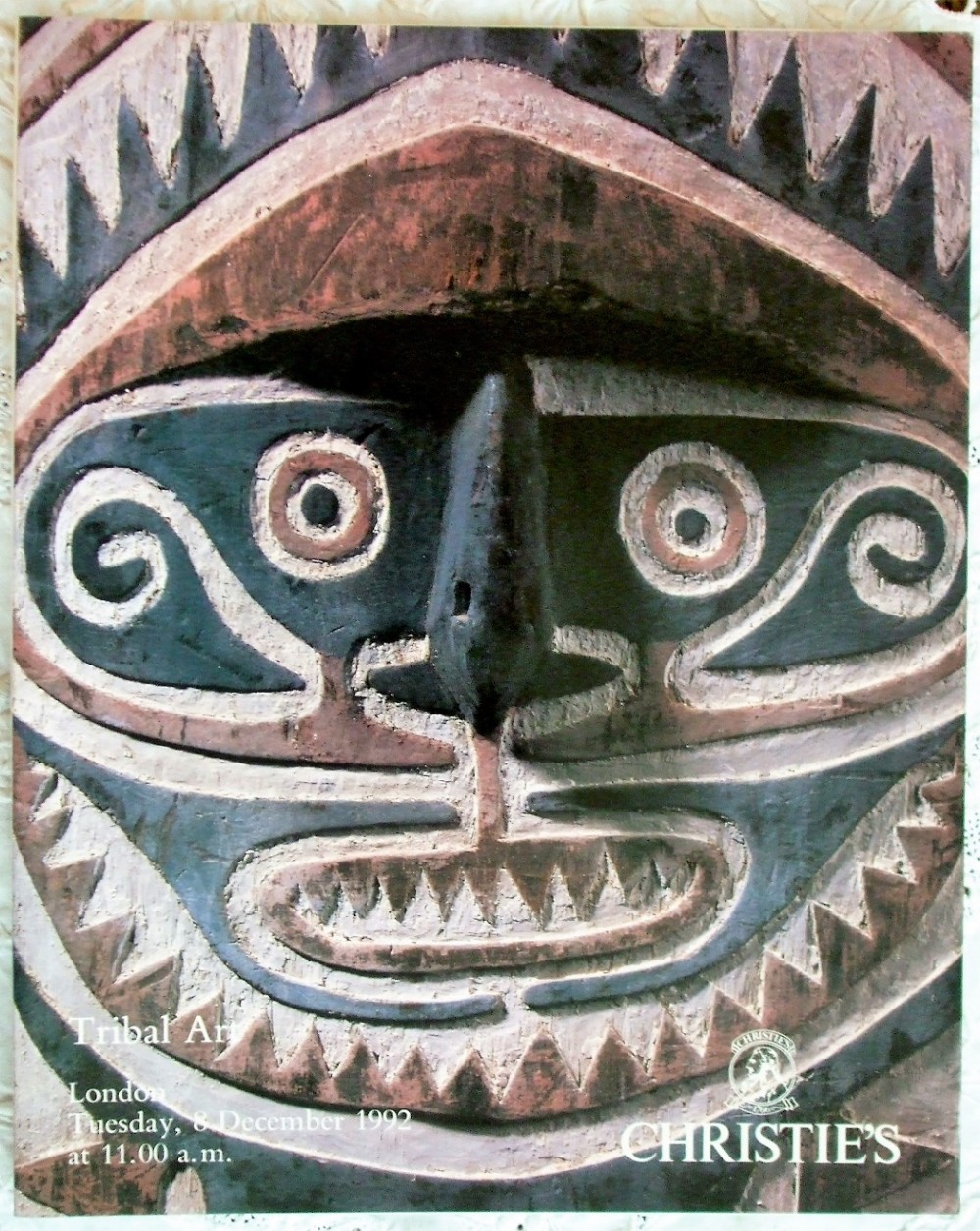 christie's tribal art london 08 12 1992