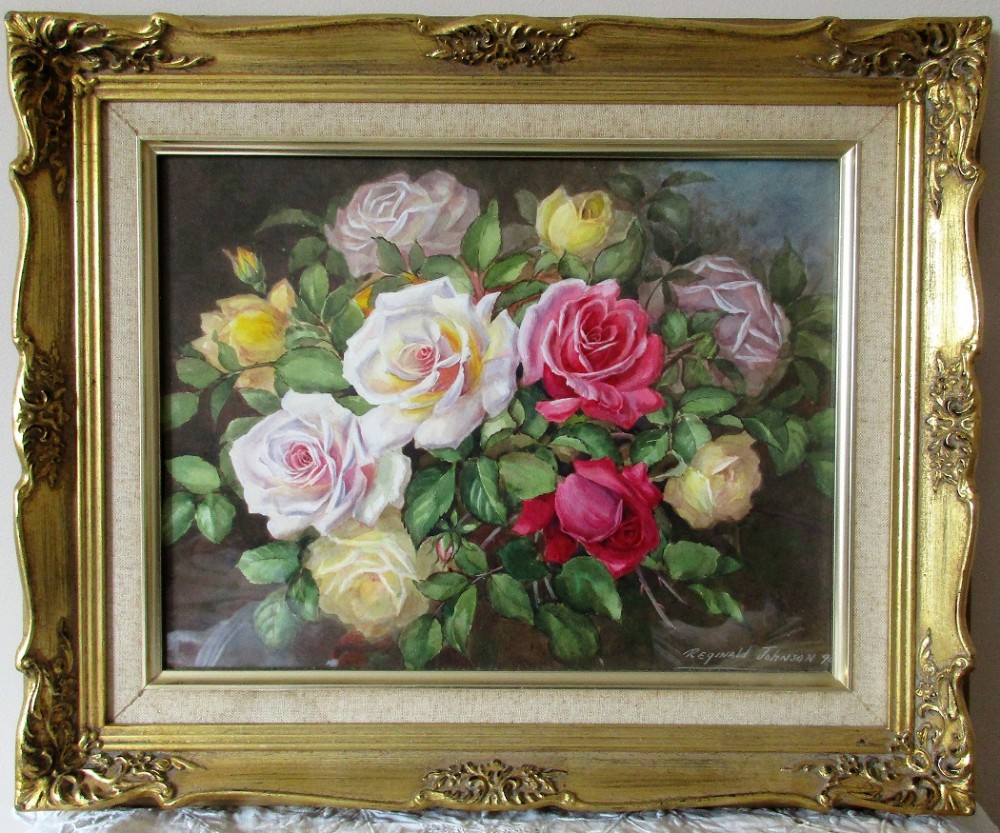 floribunda i watercolour reginald johnson